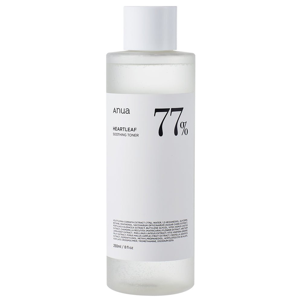 Anua Heartleaf Tonique apaisant 77 % 250 ml (végétalien)