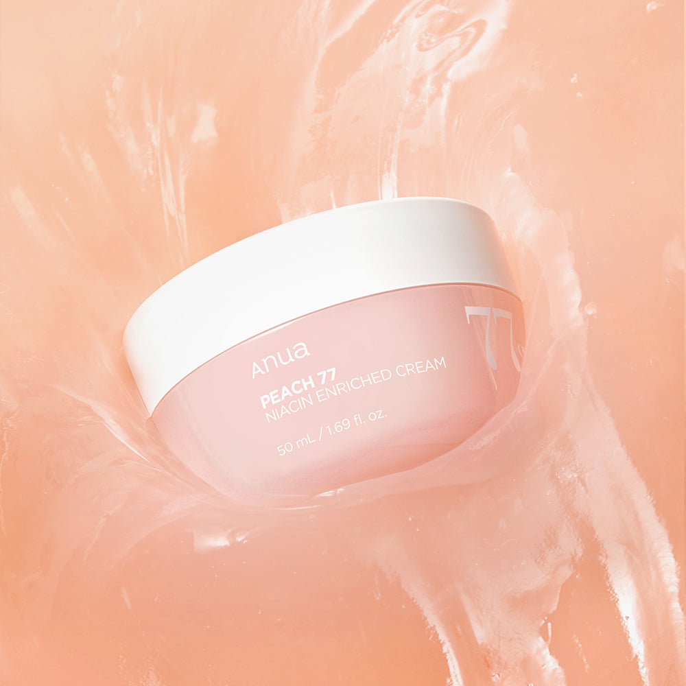 Anua Peach Crème enrichie à 77 % de niacine 50 ml (végétalienne)