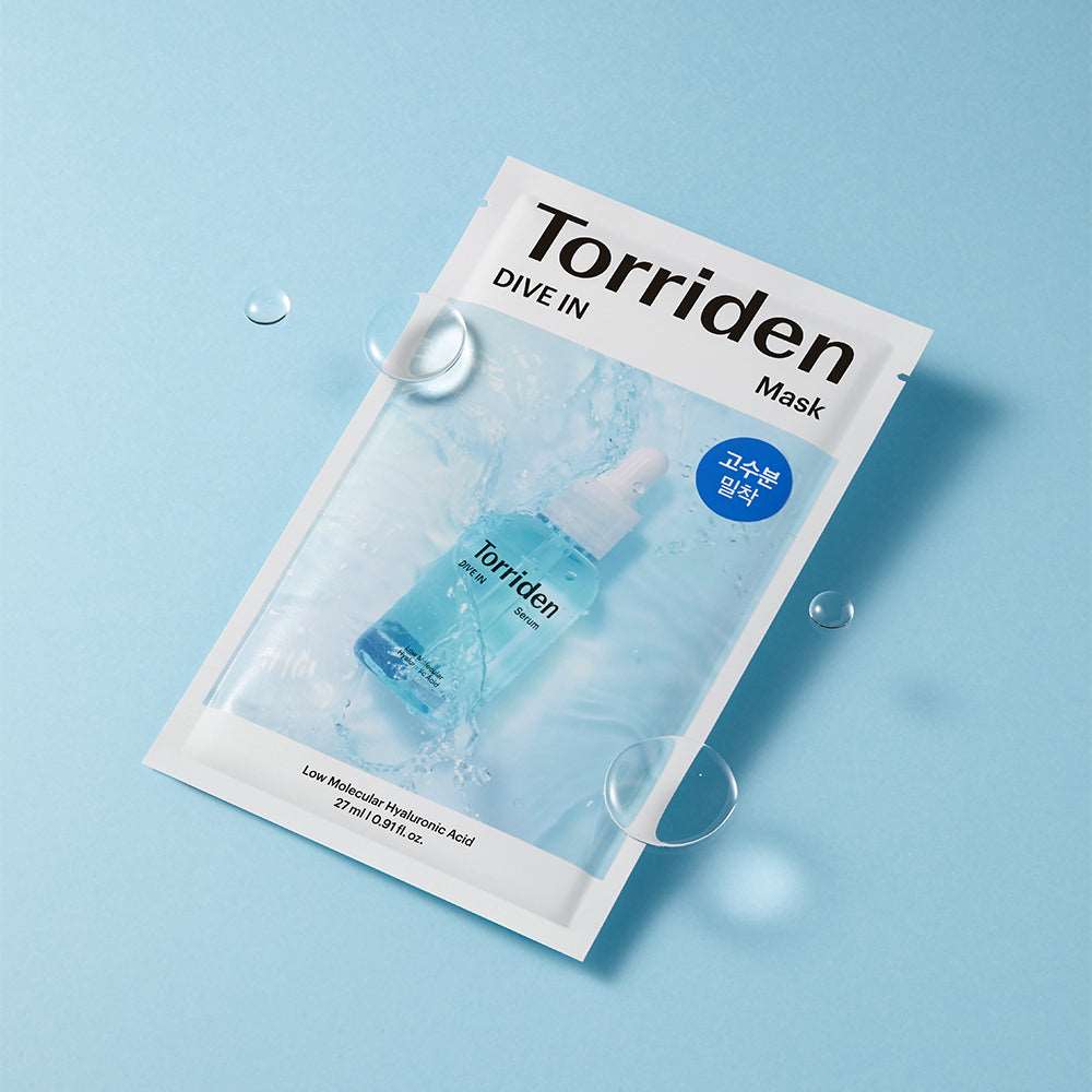 Torriden DIVE-IN Low Molecule Hyaluronic Acid Mask Pack 10Stk.