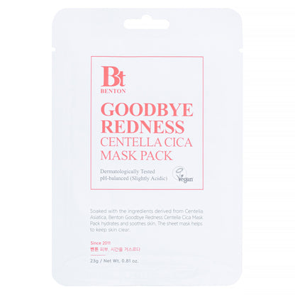 Benton - Centella Cica Mask Pack Set (23g x 10 New Version)