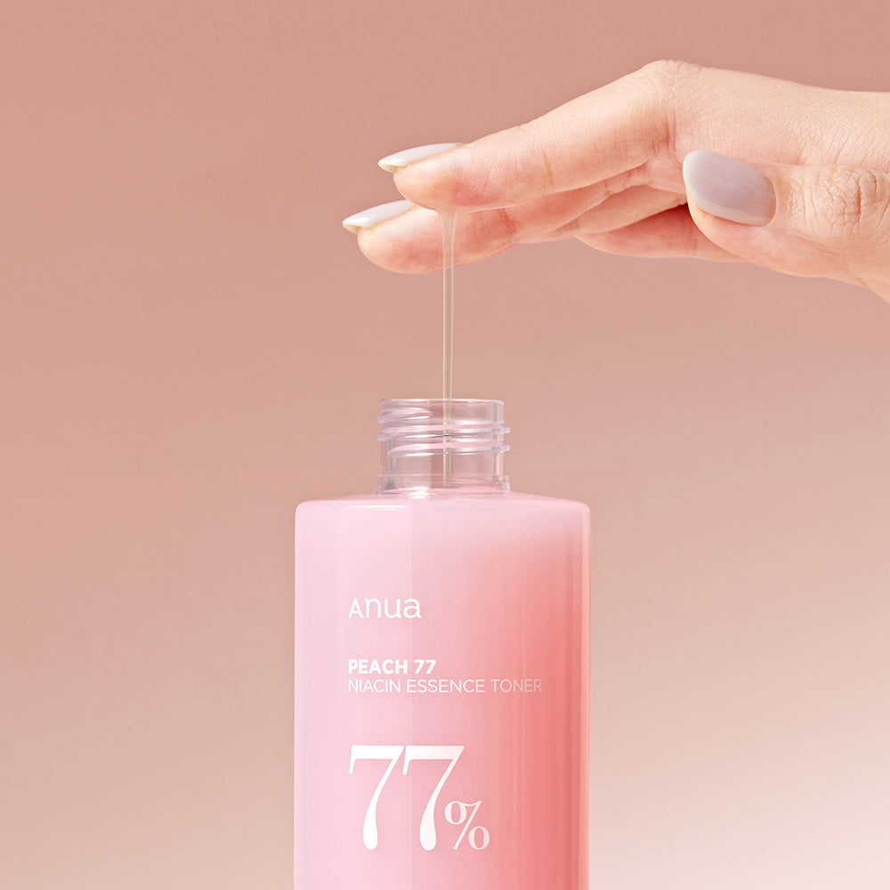 Anua Peach 77% Niacin Essence Toner 250ml (Vegan) 